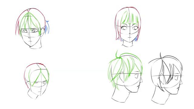 How to draw manga characters? My practice (Anatomy challenge 60-65) RD 35 смотреть онлайн