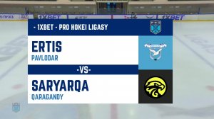 ERTIS - SARYARQA 04.02.24 ? 1xBet PRO HOKEI LIGASY 2024