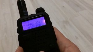 Быстрая настройка BAOFENG UV-5R на Тверской городской ретранслятор 70 см