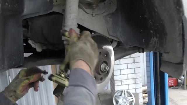 Ланос замена суппорта !!!