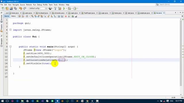 How to make a JFrame? смотреть онлайн