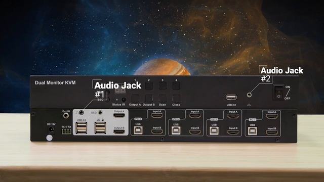 4 COMPUTER 2 MONITOR TESmart KVM Setup and How-to Guide | HKS0802A1U смотреть онлайн