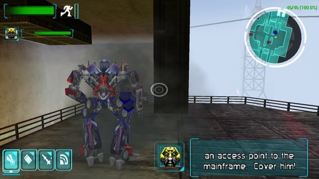 Transformers The Game PSP Часть 12 Установка для очистки воды