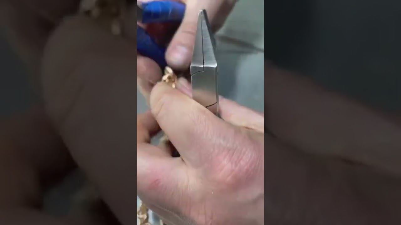 Изготовление цепочки панцирного плетения смотреть онлайн