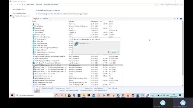 How to Uninstall/Remove/Delete Java In Windows 10 Operating System