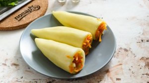 Перец фаршированный овощами на зиму