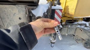 Ремонт замка на лапе автокран Мотовиоиха