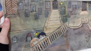 Игровая Книга Гарри Поттер из Бумаги! Paper game book Harri Potter