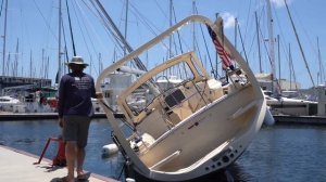 Island Packet Yachts 349 Heel/Incline Testing Day