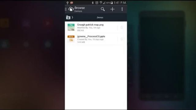 Oracle Documents Cloud Service -- Android Demo смотреть онлайн