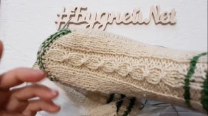 КЛАССНЫЕ Самые УДОБНЫЕ и ПРОЧНЫЕ следки 2 спицами без шва. Вязание спицами