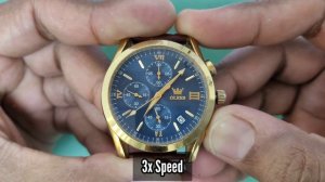 How To Setting (Alignment/Reset) Chronograph Hands OLEVS Watch