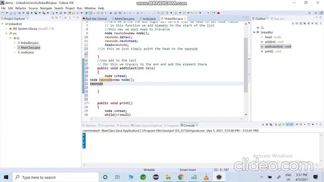 1.0 | Introduction to Linked List in java | Data Structures | Java Implementation | Hakerrank смотреть онлайн