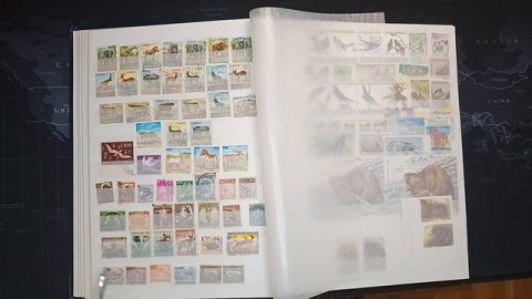 Марки, альбом с супер шикарными марками часть 1!!!