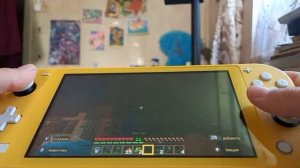 Алмазы+Шахта в Майнкрафт на Нинтендо свитч лайт!!!!