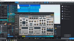 Накручиваю pluck  на синте spire
