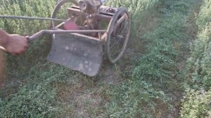 Самодельная роторная косилка.