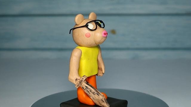 Пони и Тигр из игры ПИГГИ РОБЛОКС | Лепка фигурок из пластилина | Pony, Tigry Piggy Roblox смотреть онлайн