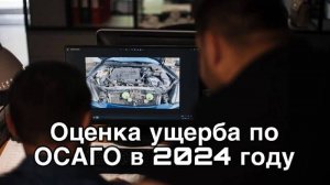 Оценка ущерба по ОСАГО в 2024 году