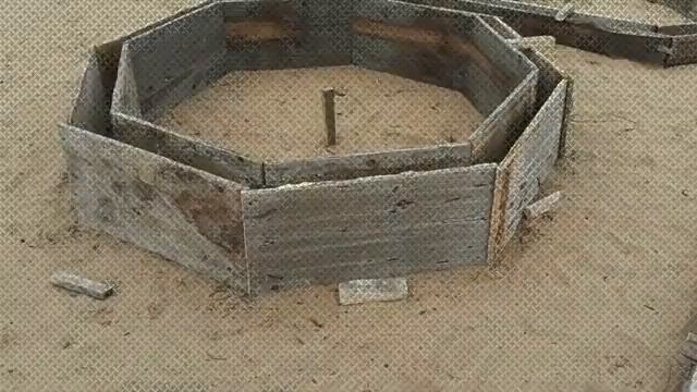 Клумба из бетона своими руками смотреть онлайн