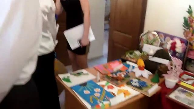 21.03.2015. Выставка "Декоративно-прикладного творчества" Победа глазами детей смотреть онлайн