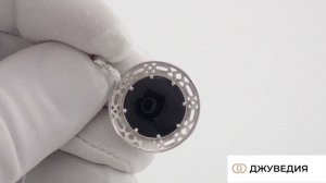 ДЖУВЕДИЯ Подвеска Мужская, Звезда Давида, Натуральный агат Артикул П-57 Серебро 925