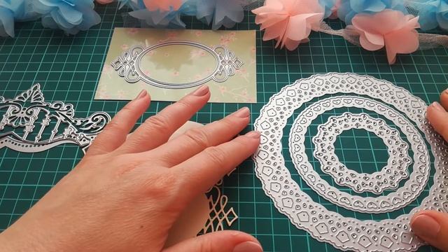 Ажурные ножи для вырубки рамочки, круги, "корона" смотреть онлайн