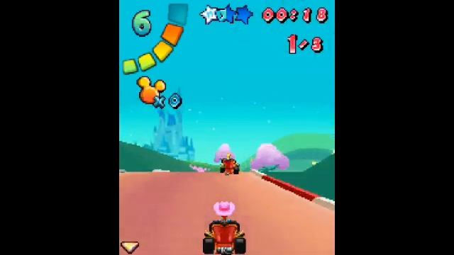 DISNEYLAND KART RACER 2009 Java game смотреть онлайн