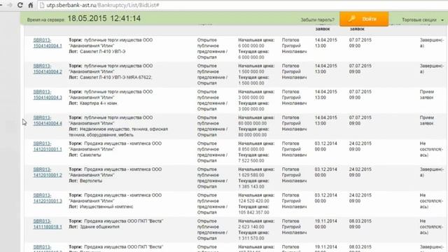 Сбербанк-АСТ. Как работает торговая площадка Сбербанк-АСТ. Как покупать имущество банкротов 18+