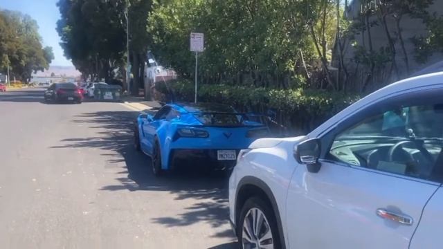 Widebody Shelby GT500 and Coyote Swapped 1967 Shelby GT500 Take Over Cali Creaming Car Meet смотреть онлайн