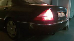 Mercedes W220 S600 V12 biturbo 2005 cold start