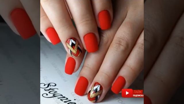 Маникюр который всегда в моде / Красные идеи ногтей / Красныйманикюр / Red manicure