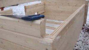 курятник из бруса сделать самому