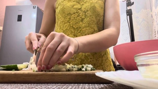Салат с крабовыми палочками за 5 минут