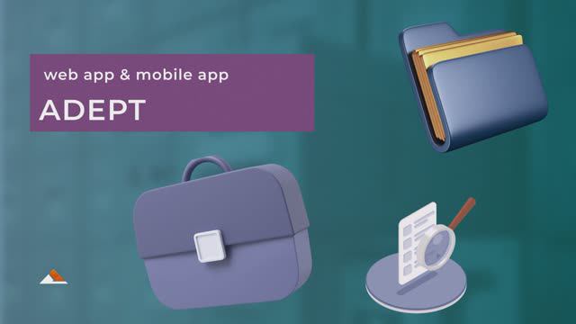 ADEPT web app & mobile app