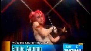 Emilie Autumn | January 12, 2006 | Violin Solo Clip on WGN