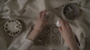 ВОСКОВОЕ САШЕ С АРОМАТОМ И СУХОЦВЕТАМИ РОМАШКИ/ Видео анти-стресс ?