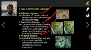 Lecture 4 Concepts and Classification of Plant Diseases - PAT 201