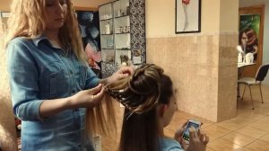 Как сделать шляпку из волос - Мастер-класс