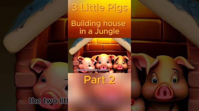 3 Little Pigs #2 Bedtime Stories fr Kids in English | #storiesforkids #narratekwise #bedtimestories