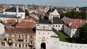 Вильнюс экскурсионный. Вид с коптера. Белорусский взгляд на Вильнюс.