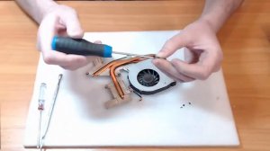 Диагностика, прогрев северного моста ноутбука Acer Aspire 5536, чистка системы охлаждения