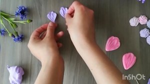 Мастер класс. Космея из полимерной глины.