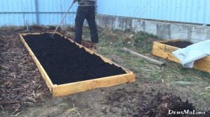 Грядки из лиственницы своими руками (тёплые, высокие, практичные)
