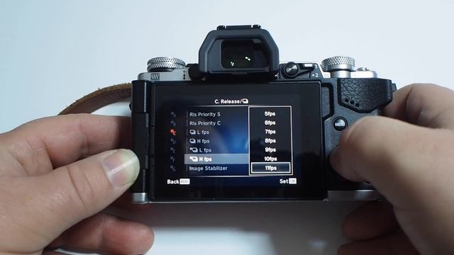 Olympus EM5 MarkII Menu Walkthrough