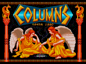 Прохождение игры  Columns  SEGA