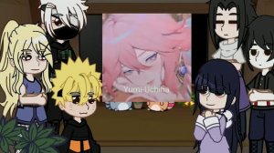 ☁️🌸Team 7+Hinata and Ino reacting to Sakura as Yae Miko🌸☁️