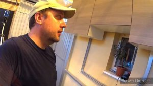 Установка кухни Икея. День 2ой.