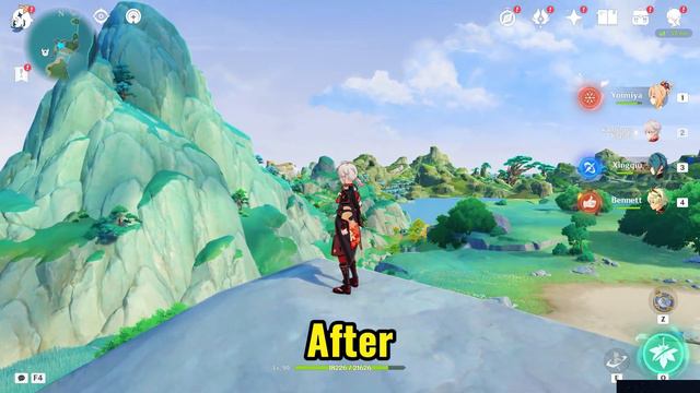 Before vs After of chenyu vale ~ Genshin impact смотреть онлайн