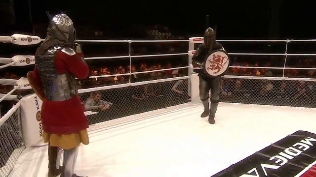 Бой рыцарей   Евгений Беденко vs  Иван Васильев, M 1 Medieval   Москва, M 1 Challenge 56